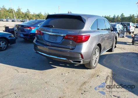 2017 Acura Mdx Technology Package из США, поврежденный, VIN 5J8YD4H56HL004337